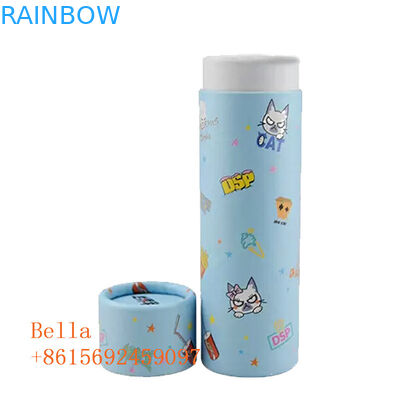 Silindir Şeklinde Kağıt Kutu Ambalajı