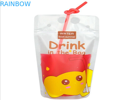 100ml / 200ml Şeffaf Stand Up Fermuarlı Tam Renkli Baskı Torbaları