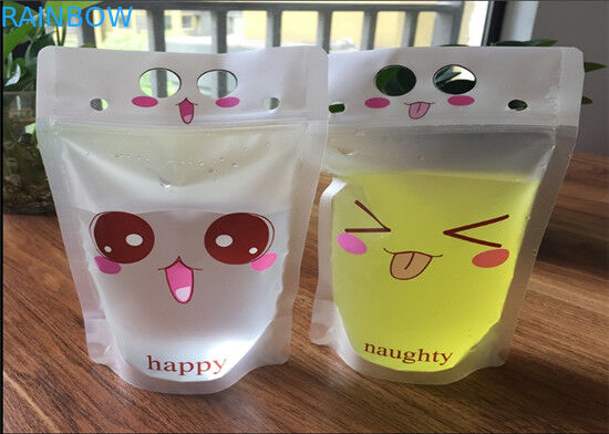 Fermuar Stand Up Torbalar Gravnre Baskı Yeniden Kullanılabilir Custome Kalınlığı Süt İçin