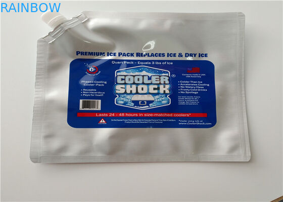 Süpermarket Deniz Ürünleri Meyve Tek Kullanımlık Alüminyum Folyo İzoleli Soğutucu Çanta / Buz torbası