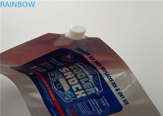 Süpermarket Deniz Ürünleri Meyve Tek Kullanımlık Alüminyum Folyo İzoleli Soğutucu Çanta / Buz torbası