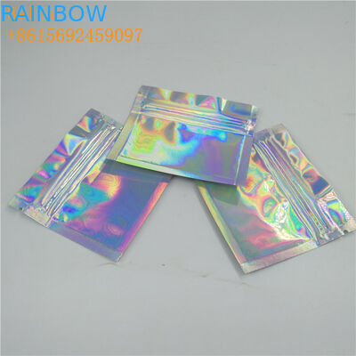Parlak Plastik Holografik Folyo Kese Ambalajı