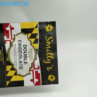 Snack Çanta Ambalaj Stand Up Üç Yan Fermuarlı Yuvarlak Köşe Fermuarlı