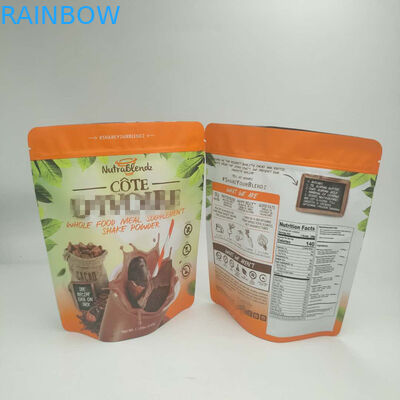 Food Grade Stand Up Fermuarlı Çanta Gravnre Baskı Çerez İçin Özelleştirilmiş Boyut