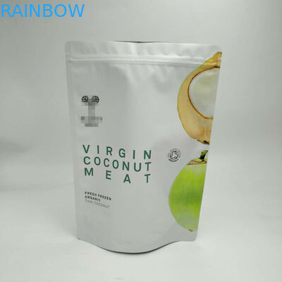 Matt Malzeme Plastik Torbalar Paketleme, Beslenme Protein Tozu için Çanta Stand