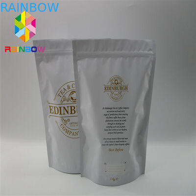 Lamine Alüminyum Folyo Plastik Torbalar Paketleme, Valfli Isı Yalıtımlı Stand Çantaları