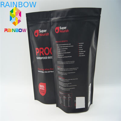 Özel Baskı Baskı Çantaları Atıştırmalıklar / Şekerleme / Bisküvi için Gözyaşı Çentikleri