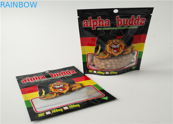 Rhino 7 Swag Platinum 15000 Hap Ambalaj için Alüminyum Folyo Çanta Stand Up