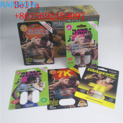 Hardsteel EXtacy Sex Pill Blister Kart Ambalajı