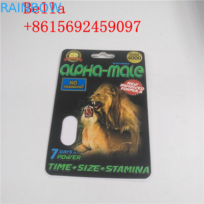 Geri Dönüşümlü Malzeme Plastik Blister Ambalaj 3D Etkili Baskı ile Özelleştirilmiş Şekil