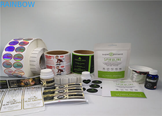 Su geçirmez PET / PVC Shrink Sleeve Etiketleri