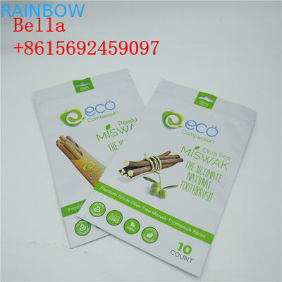 Matt Finish Kilitli Snack Çanta Ambalajı Işık Korumalı Delinme Direnci