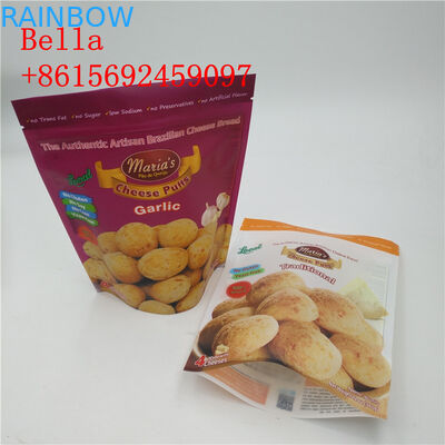 Matt Finish Kilitli Snack Çanta Ambalajı Işık Korumalı Delinme Direnci