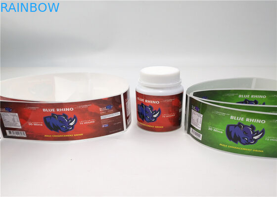 Yapışkanlı Su Geçirmez Shrink Sleeve Etiketleri