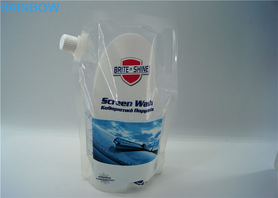 İçecek / Enerji İçecekleri İçin Şeffaf Sıvı Borulu Çanta