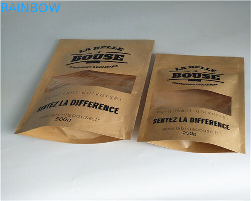 150 Mikron Kalınlık Kağıt Yiyecek Torbaları Ekmek Paketlemesi İçin Güçlü Donma Dayanımı