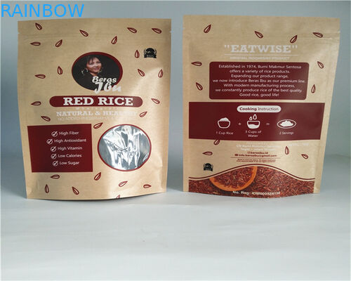 150 Mikron Kalınlık Kağıt Yiyecek Torbaları Ekmek Paketlemesi İçin Güçlü Donma Dayanımı