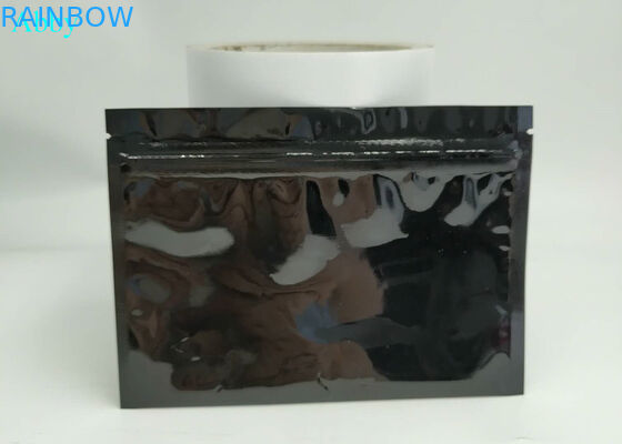 Folyo Plastik Stand Up Kese Ambalaj Üç Yan Mühürlü CMYK Renk Takı Hediye Için