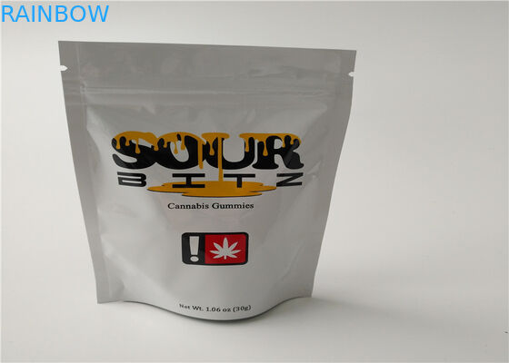 Şeffaf Folyo ile Alüminyum Folyo Bitkisel Tütsü Ambalaj Mat OPP Malzeme