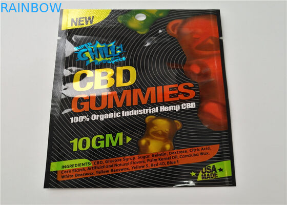 Şeffaf Folyo ile Alüminyum Folyo Bitkisel Tütsü Ambalaj Mat OPP Malzeme