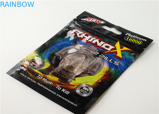 Şeffaf Folyo ile Alüminyum Folyo Bitkisel Tütsü Ambalaj Mat OPP Malzeme