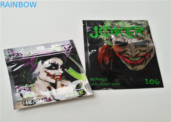 Şeffaf Folyo ile Alüminyum Folyo Bitkisel Tütsü Ambalaj Mat OPP Malzeme