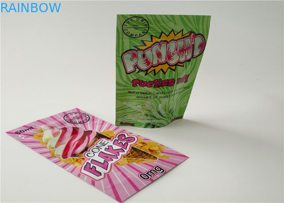 Şeffaf Folyo ile Alüminyum Folyo Bitkisel Tütsü Ambalaj Mat OPP Malzeme