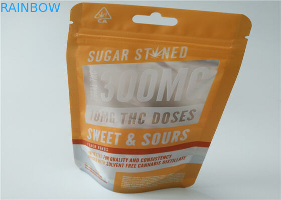 Şeffaf Folyo ile Alüminyum Folyo Bitkisel Tütsü Ambalaj Mat OPP Malzeme