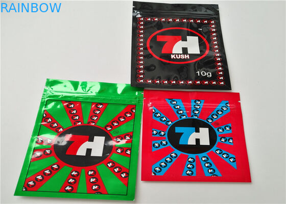 Küçük Tabakalı Bitkisel Tütsü Ambalajı Özel Logo, Alüminyum Tabakalı Lamine Baskılı