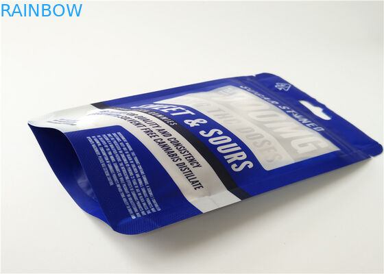 Küçük Tabakalı Bitkisel Tütsü Ambalajı Özel Logo, Alüminyum Tabakalı Lamine Baskılı