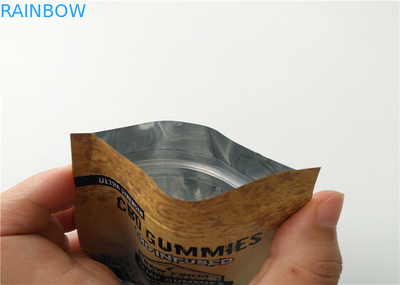 Küçük Tabakalı Bitkisel Tütsü Ambalajı Özel Logo, Alüminyum Tabakalı Lamine Baskılı
