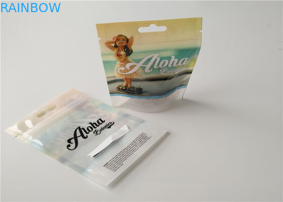 THC Yeniden Kapatılabilir Bitkisel Tütsü Ambalajı, Hap Ambalajı İçin Plastik Fermuar Çantaları