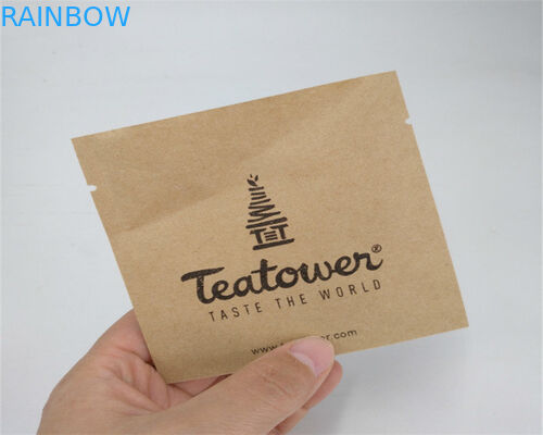 Yeniden Kapanabilir Fermuarlı Kağıt Gıda Torbaları Kurutulmuş Meyve Somunu İçin Yüksek Mukavemetli Tam Renkli Baskı