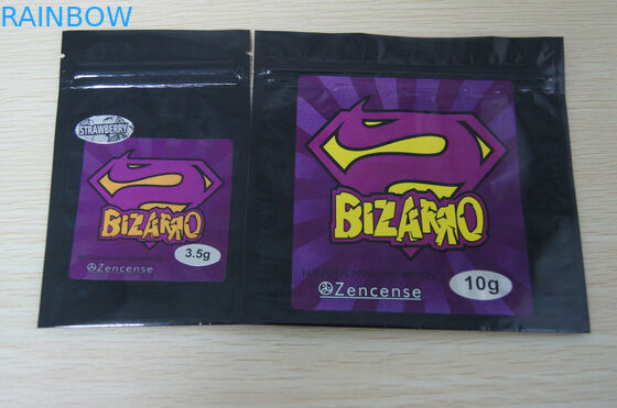 Sakızlı Ayı / Sakızlı Şeker Ambalaj İçin Toksik Olmayan Plastik Fermuar Çanta