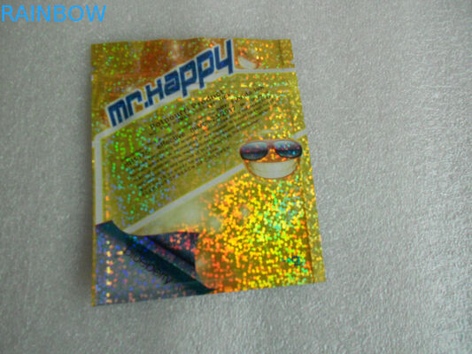 CBD Ürünü İçin Gıda Sınıfı Plastik Fermuarlı Çanta 8 Renk 46 * 33 * 30cm