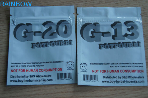 CBD Kapsüller İçin Çevre Dostu Kendinden Yapışkanlı Bitkisel Tütsü Ambalajı