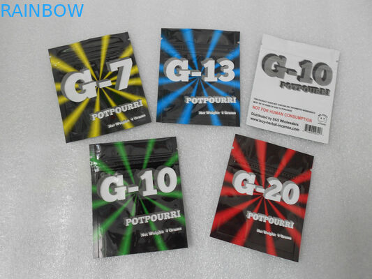 CBD Kapsüller İçin Çevre Dostu Kendinden Yapışkanlı Bitkisel Tütsü Ambalajı