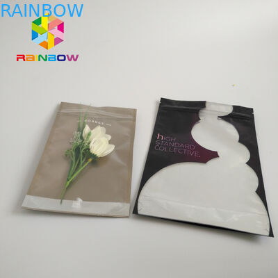 Temizle Pencere Stand Up Çanta Çanta Yiyecek / Şeker / Kahve 10000 Adedi