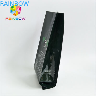 Çerezler / Çay Baharat Kahve torbası için Büyük Kapasiteli Folyo Ambalaj Torbaları Mat Yüzey