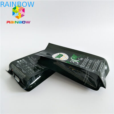 Çerezler / Çay Baharat Kahve torbası için Büyük Kapasiteli Folyo Ambalaj Torbaları Mat Yüzey