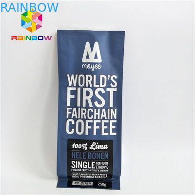 Çerezler / Çay Baharat Kahve torbası için Büyük Kapasiteli Folyo Ambalaj Torbaları Mat Yüzey