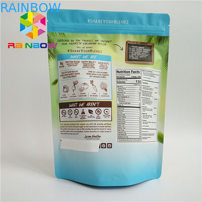 Şeker Pişirme Çerezler için Parlak Lamine Alüminyum Folyo Çanta 100mircon