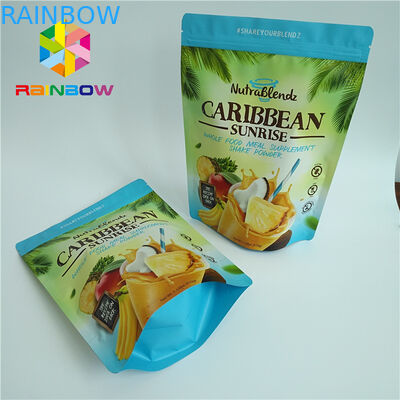 Şeker Pişirme Çerezler için Parlak Lamine Alüminyum Folyo Çanta 100mircon