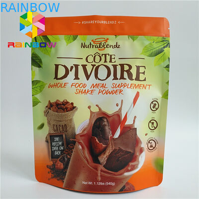 Şeker Pişirme Çerezler için Parlak Lamine Alüminyum Folyo Çanta 100mircon