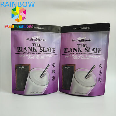 Gıda Sınıfı Plastik Torbalar Paketleme, Matt Snack İçin Çanta Stand Up