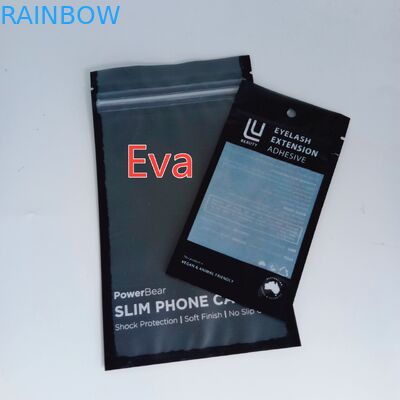 USB Duvar Araç Şarj Paketleri İçin Delikli Plastik Sızdırmaz Çanta Asma