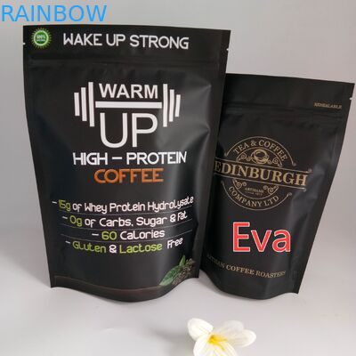 FDA Onaylı Çay Poşetleri Ambalajı, Borulu Musluğu ile Açık Stand Çantaları