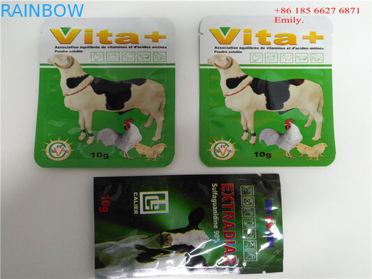 Sekiz - Yan Mühür Pet Gıda Ambalajı İçin Stand Up Çanta Torbaları Paspas Malzemesi