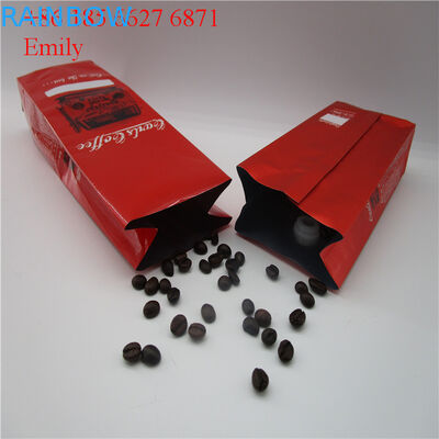 Fermuarlı Folyo Kese Ambalajı 250g 500g Gaz Alma Tek Yönlü Valfler