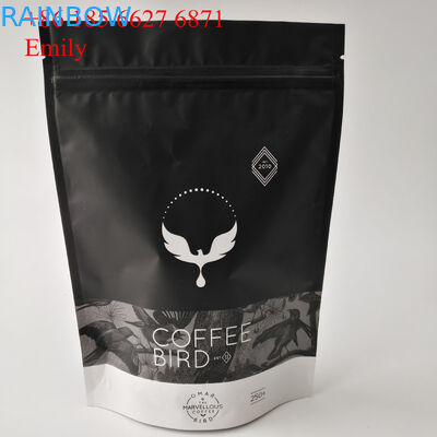 Fermuarlı Folyo Kese Ambalajı 250g 500g Gaz Alma Tek Yönlü Valfler